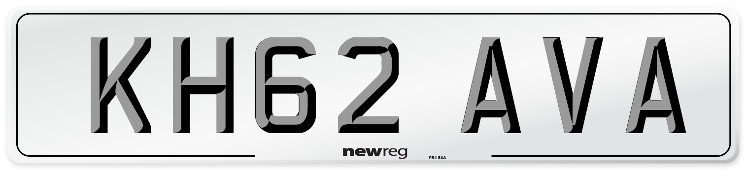 KH62 AVA Number Plate from New Reg